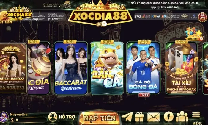 Bắn cá Xocdia88 Đôi nét về sảnh game bắn cá Xocdia88